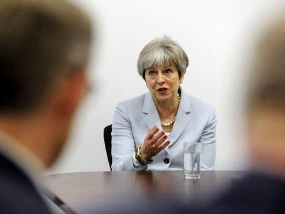 Theresa May has reiterated the Government's support for fracking starting in Yorkshire.