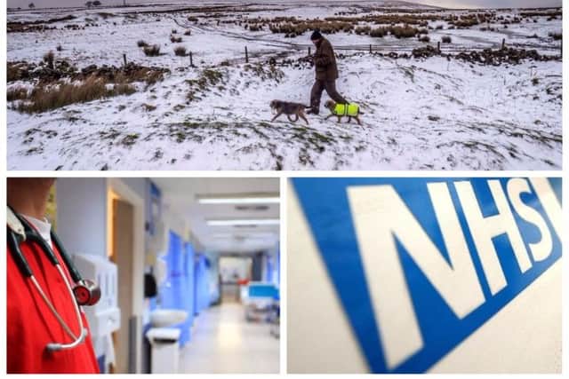 The NHS will be put under extra strain as the Beast from the East arrives with snow and wintry showers this week.