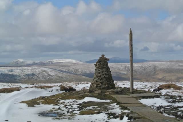 Buckden Pike above Wharefdale.