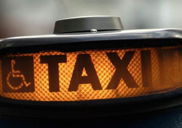 A Sheffield taxi driver was subjected to a terrifying ordeal, when a drunken customer stole his phone and brandished a knife at him, a court heard.