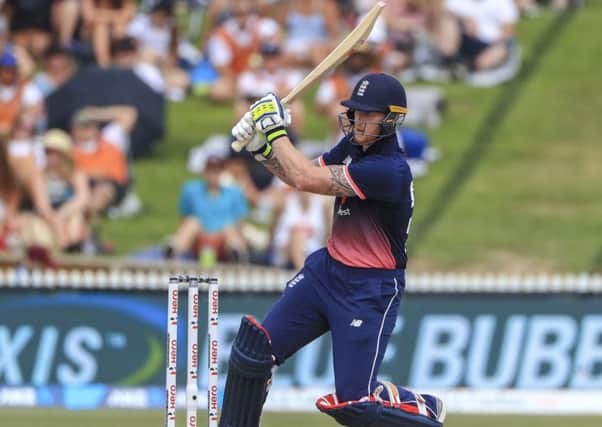 Ben Stokes: Steered England to victory.
