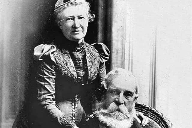 Edmund Calverley and his wife Isabella.