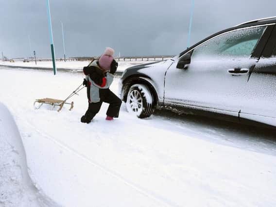 Blizzards have hit Yorkshire again this morning, with more forecast to arrive in Leeds later in the day.