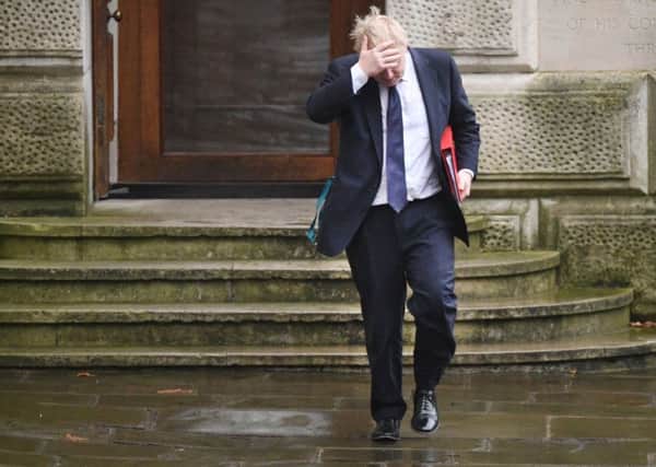 Foreign Secretary Boris Johnson is under fire over Brexit.