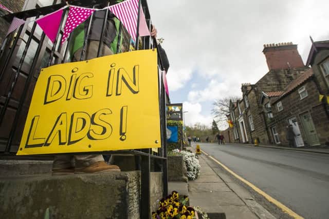 Some of the decorations on previous runnings of the Tour de Yorkshire. Picture: SWpix.com