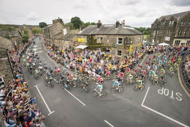 Some of the decorations on previous runnings of the Tour de Yorkshire. Picture: SWpix.com