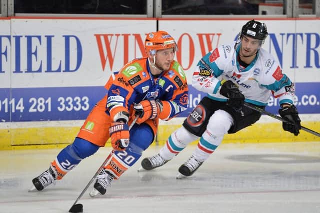CONFIDENT: Sheffield Steelers' captain, Jonathan Phillips. Picture: Dean Woolley.