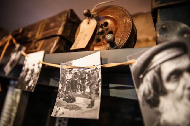 Historic photorgraphs pay tribute to past times in Robin Hood's Bay.
