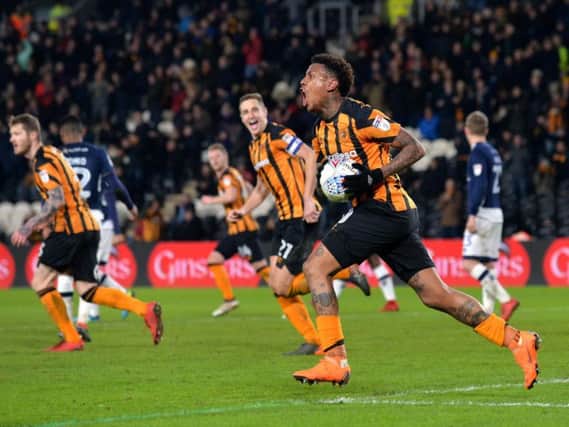 Abel Hernandez struck on his return to action for the first time since August.