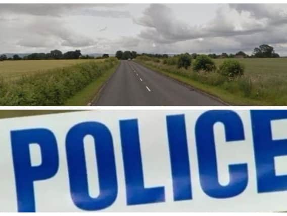 The crash happened on the A61 between Busby Stoop and Carlton Miniott, police said.