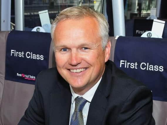 Will Dunnett who has resigned as MD of Hull Trains