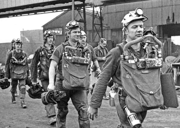 Rescuers at Lofthouse colliery.