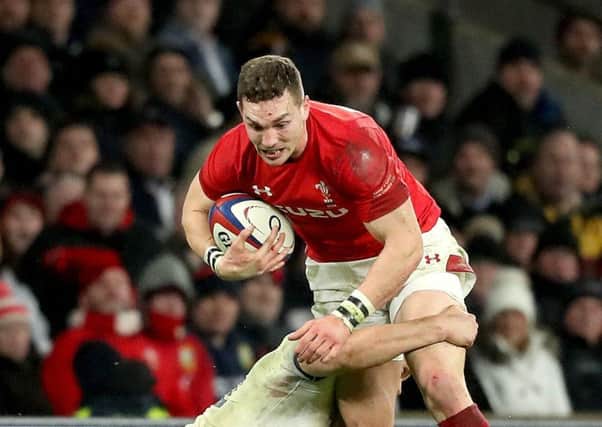 STARTING POSITION: Wales' George North. Picture: Adam Davy/PA