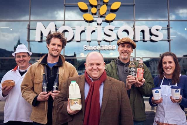 Morrisons is giving more shelf space to 200 local food suppliers. The manufacturers pitched for their place in their local store.