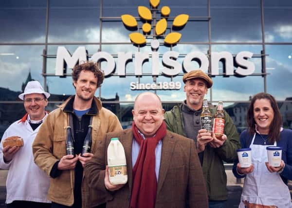 Morrisons is giving more shelf space to 200 local food suppliers. The manufacturers pitched for their place in their local store.