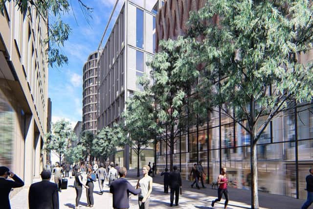The new plans represent a revised version of what was known as the Sheffield Retail Quarter scheme but have scrapped that development's intention to change the layout of city centre streets.