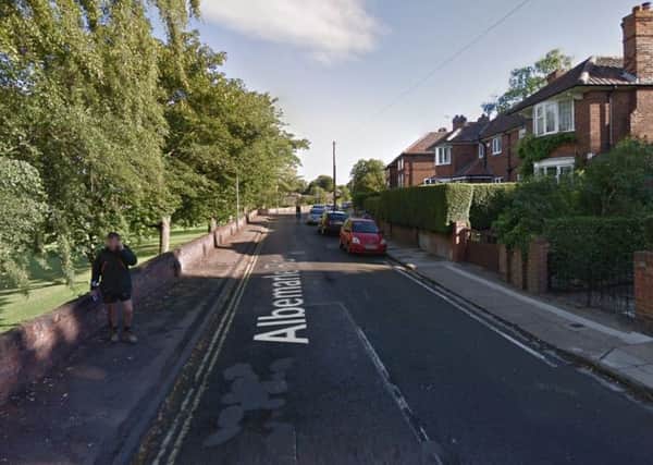 The collision occurred in Albemarle Road, York (Google)