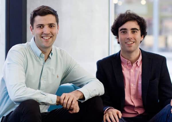 Big tick: Steve Pearce, co-founder and CEO, and Sam Coley, co-founder and CTO, have secured Â£3m of Series a funding.