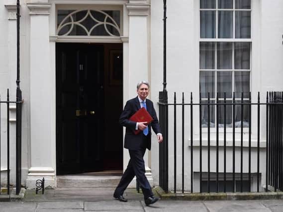 Chancellor of the Exchequer Philip Hammond leaves 11 Downing Street as he heads to the House of Commons to deliver his first spring statement against a slew of positive economic indicators. Picture: Stefan Rousseau/PA Wire