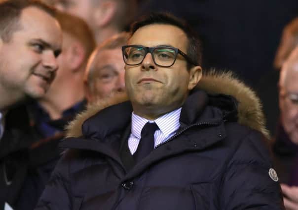 Leeds United's owner Andrea Radrizzani (Picture:: Mike Egerton/PA Wire).