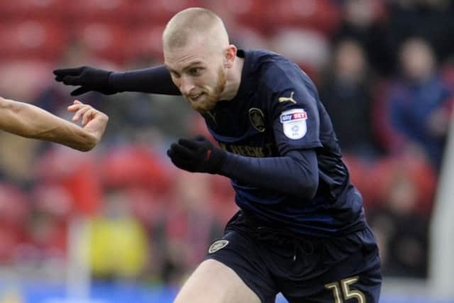 Oli McBurnie was on the mark again for Barnsley last night against Norwich City (Picture: Simon Hulme).