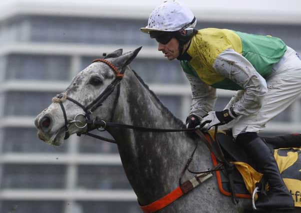 Cloudy Dream and Brian Hughes line up in today's Ryanair Chase for trainer Ruth Jefferson.