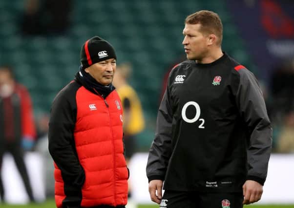 England coach Eddie Jones, left, will have his captain Dylan Hartley back in harness for Saturday's game with Ireland at Twickenham (Picture: Adam Davy/PA Wire).