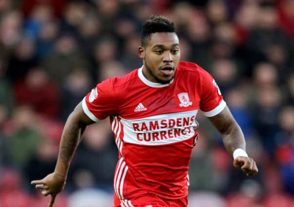 Middlesbrough's Britt Assombalonga: Backed by manager.