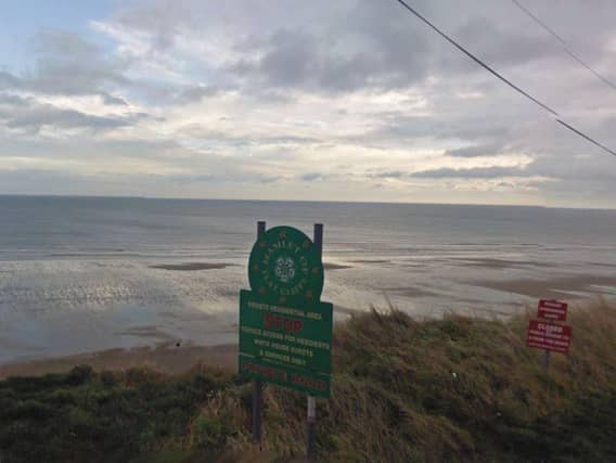 Flat Cliffs in Filey.