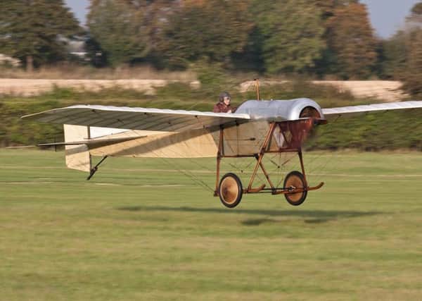 The Blackburn Type D. Made in 1912 by Robert Blackburn, the Type D (also known as the single seat monoplane) is the oldest flying aeroplance in the UK and was made right here in Leeds.