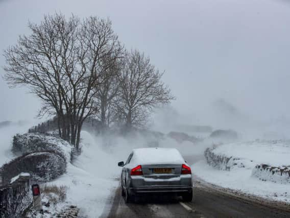 Snow in Huddersfield. Photo: Charlotte Graham