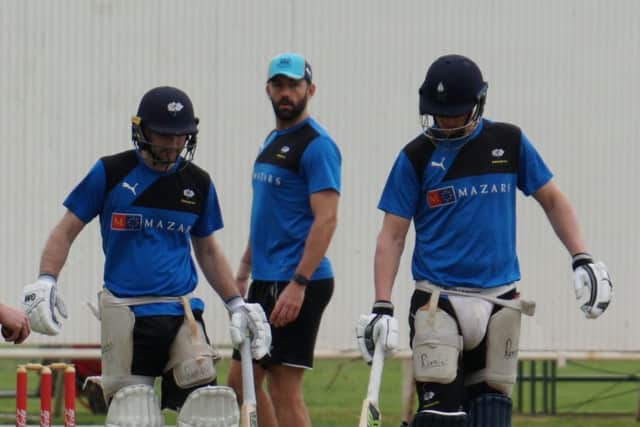ON TOUR: Liam PLunkett is out in South Africa at Yorkshire's pre-season training camp. Picture: James Coldman.