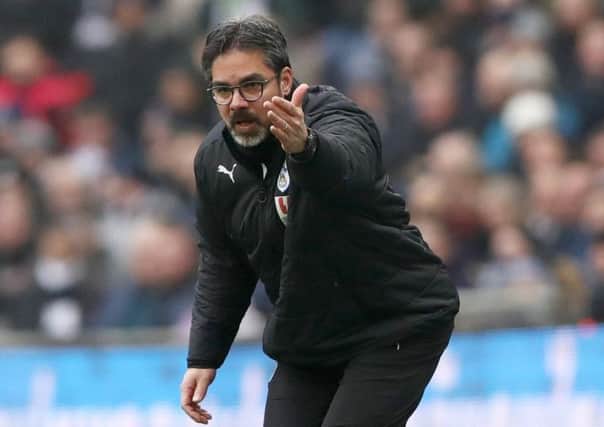 Huddersfield Town manager David Wagner gestures on the touchline during the recent Premier League match at Wembley Stadium, London.
