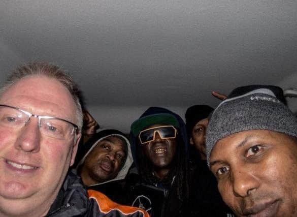 The photo of Kevin Wells giving Public Enemy a lift to Sheffield Arena which went viral and has provided the inspiration for a new Sky Arts programme.