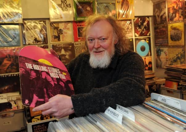 Barry Everard whose record shop Record Collector in Sheffield celebrates its 40th anniversary this year. Picture Scott Merrylees