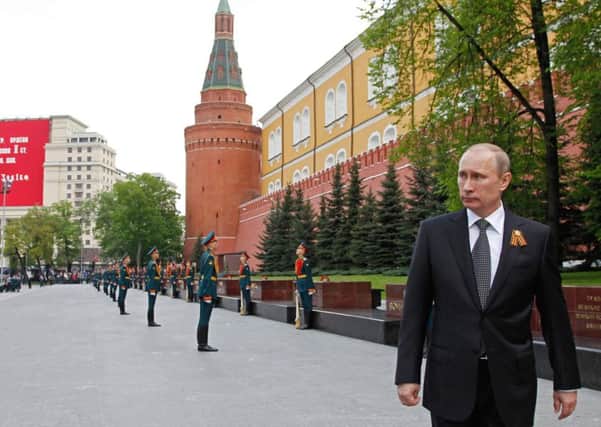 Vladimir Putin in Moscow in 2012