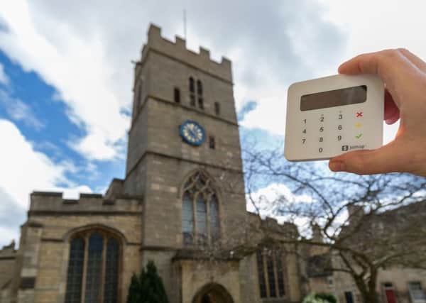 The Church of England is introducing contactless payments