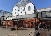 B&Q store. Pic: FRANK REID