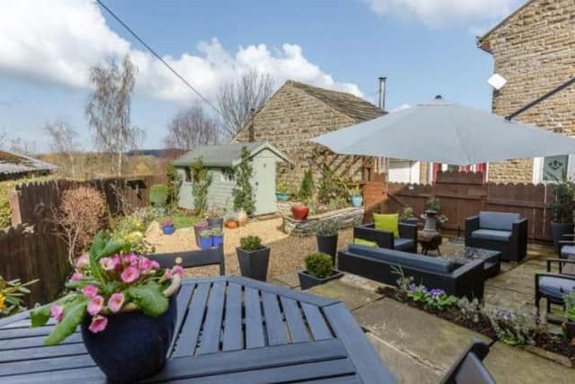 Millgate has a garden area with outdoor dining