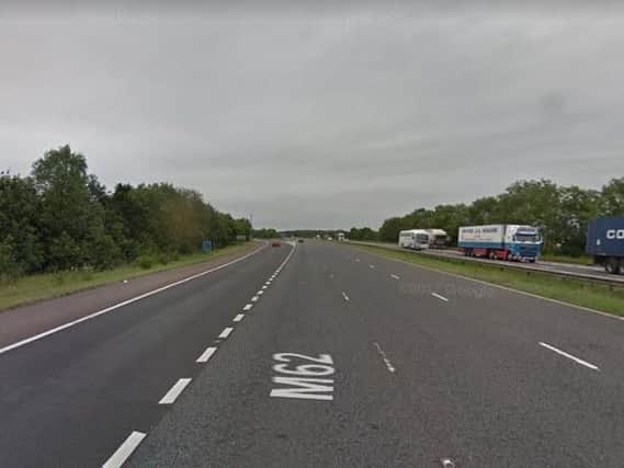 Junction 35 of the M62. Picture: Google.