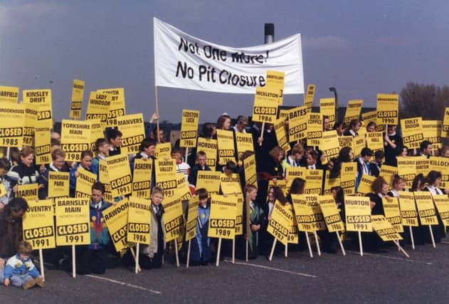 The Houghton Main Colliery demonstration in March 1993