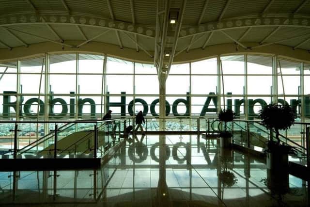 Big plans and a bright future for Robin Hood Airport.