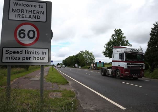 The question of the Northern Ireland border remains a big issue. (PA).