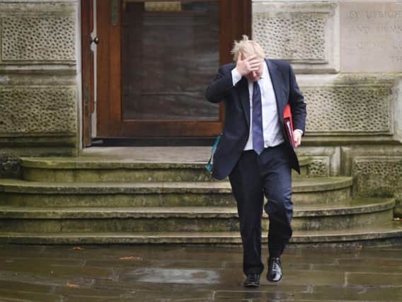 Boris Johnson. Credit: Stefan Rousseau/PA Wire.