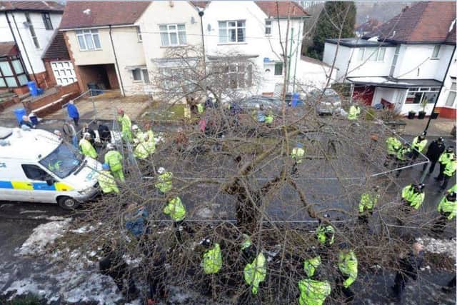 Police have been attending tree-felling operations in greater numbers in recent weeks.