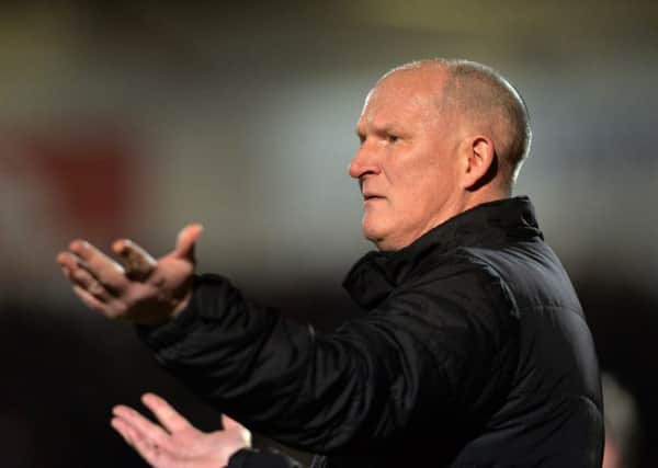 Simon Grayson was offered a long-term deal when he joined Bradford City but took a more careful approach (Picture: Bruce Rollinson).