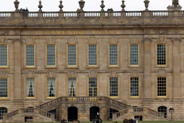 The last of the scaffolding has been removed from Chatsworth House as it prepares to reopen. (Scott Merrylees).