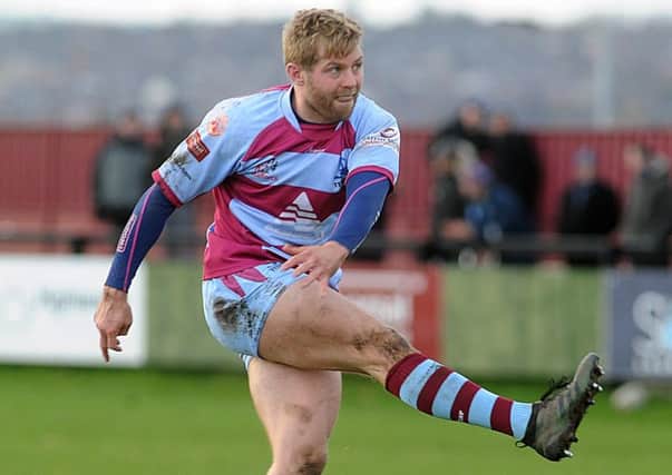 Caolan Ryan scored a conversion and three penalties as Rotherham Titans lost to Jersey Titans (Picture: Scott Merrylees).