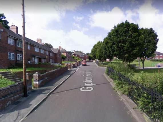 The woman's body was found at a house in Gipton Square, Leeds. Picture: Google