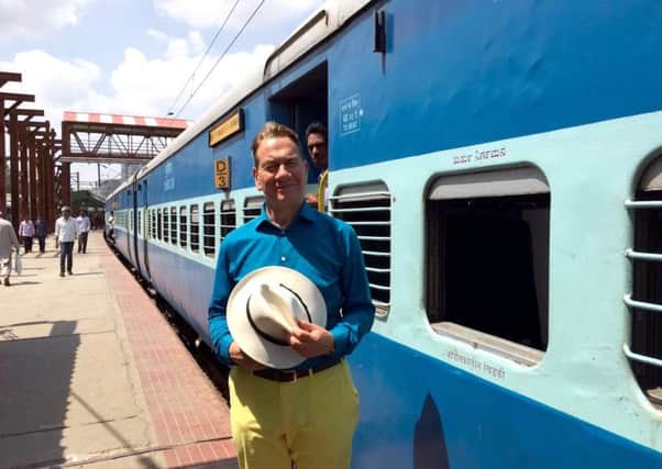 Michael Portillo on the way to Chennai. Picture by Boundless.